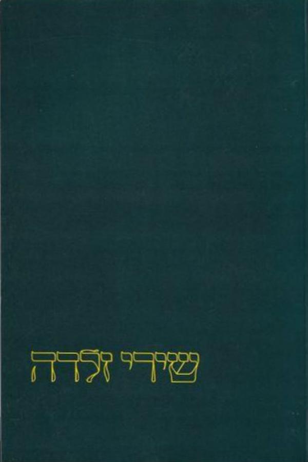 עטיפת שירי זלדה