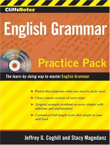 CliffsNotes English Grammar Practice Pack (Cliffnotes) מאת Jeff Coghill ...